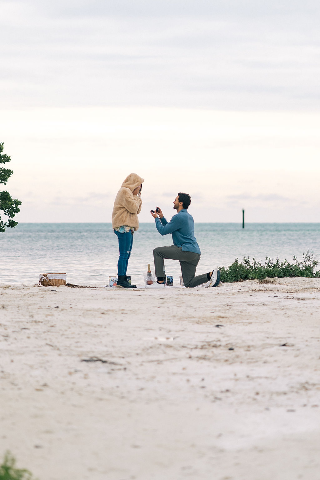 Photo from Devin and Emily's Beach Proposal